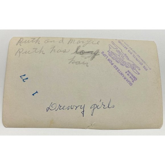 Sisters Portrait 1930s Found Photo Sunday Church Dress Vintage Photograph - Picture 2 of 6